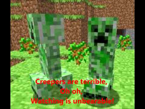 Shocking! Creepers Ruin What Makes You Beautiful - Minecraft Parody