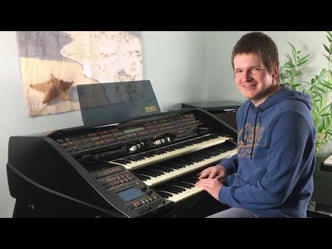 Pure Vintage Organ Drawbars - Vintage Hammond Organ Style / Florian Hutter - Wersi Atlantis SN3