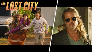 Zaginione miasto (2022) | Brad Pitt - Supersamiec :-)