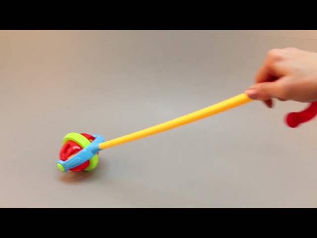 A0518 عجلة عصا اطفال داخلها جرس لتعليم المشي