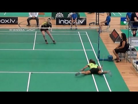 Play of the day, what a rally to save a matchpoint !