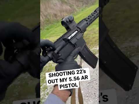 22LR Conversion Kit for 5.56 AR Pistol