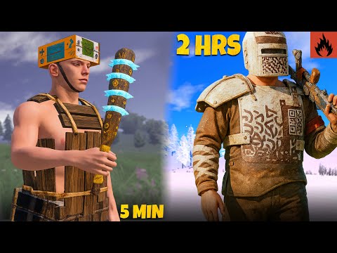 Poor To Rich Just In 2 Hours | Oxide Survival Island | 8848 LUFFY #oxide #rust #оксайд 