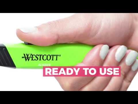 Westcott Full Size Retractable Ceramic Utility Cutter 30 Seconds