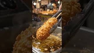 HOTDOG DE QUEIJO COREANO  #shorts #viral #dicas #frango #food