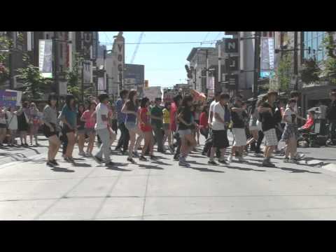 SM TOWN FLASHMOB - VANCOUVER, CANADA (OFFICIAL VIDEO) August 27, 2011