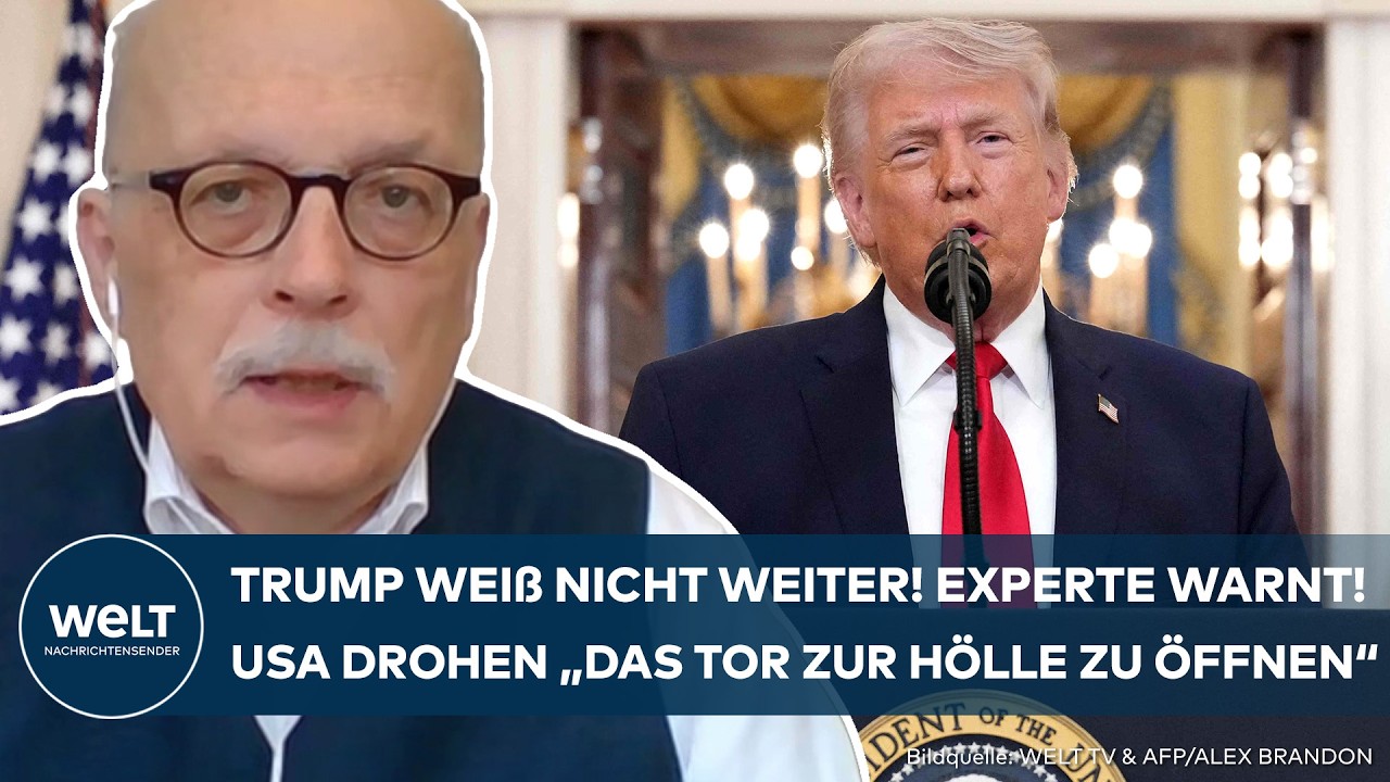 TRUMP-REDE: "Damit öffnet er das Tor zur Hölle"! Greifen die USA zu Verzweiflungstat im Nahen Osten?