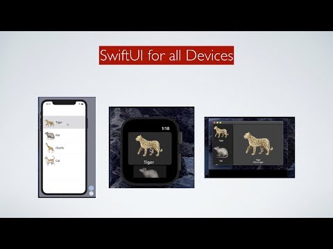 SwiftUI App for iOS, watchOS and macOS