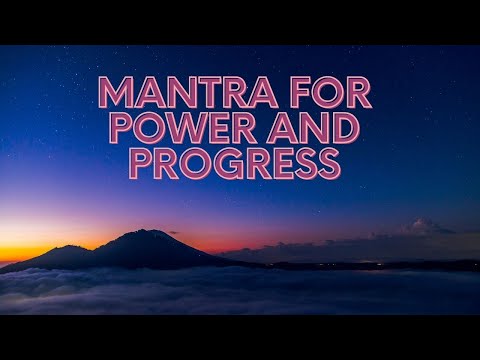 Mantra For Power And Progress