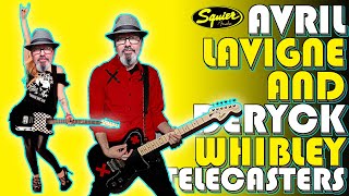 Video thumbnail for Squier Artist Models: Avril Lavigne and Deryck Whibley Telecasters 👍 by Dunsys Guitar World