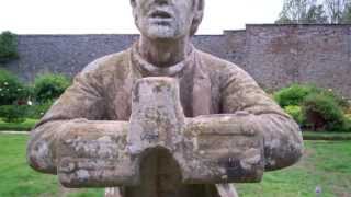 preview picture of video 'Morris Statue Abbotsford House Near Melrose Roxburghshire Scottish Borders Scotland'
