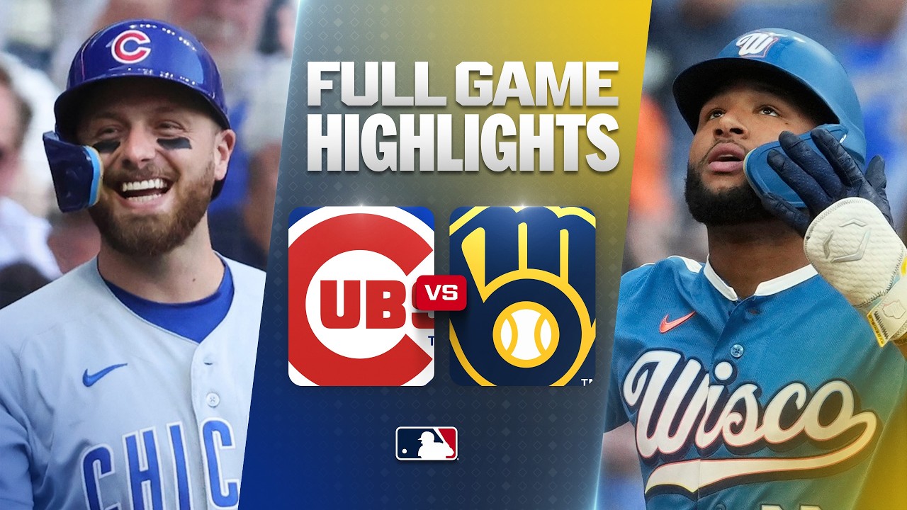 CUBS vs. BREWERS: Official Full Game Highlights (June 27) | 2026 MLB Season