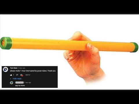 1 hour of silence occasionally broken by Groan Tube