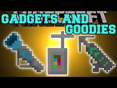 Minecraft: GADGETS & GOODIES MOD (BLOCK TOSSER, CHICKEN CREATOR, & MORE!) Mod Showcase