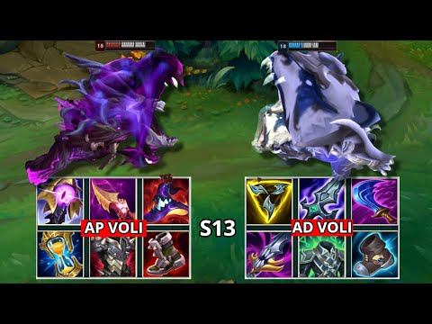 AP VOLIBEAR vs AD VOLIBEAR FULL BUILD FIGHTS & Best Moments!