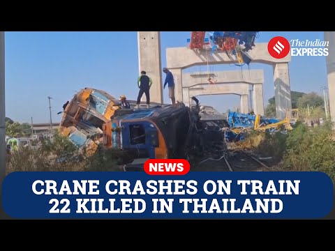 Thailand Train Crash: Crane Collapse Derails Train In ...