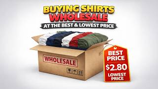 Lesson 5.1: Where to Buy T-Shirts for the Best Price