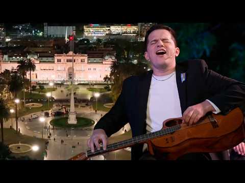 Emocionante cierre con Nahuel Pennisi desde Plaza de Mayo interpretando "Canción con todos" #ODP