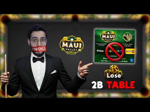 2B TABLE IS FINISHED BY HACKERS IN 8 BALL POOL 😱‼️