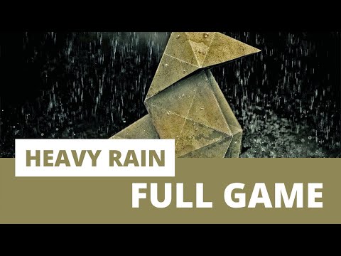 HEAVY RAIN Full Game Playthrough - No Commentary