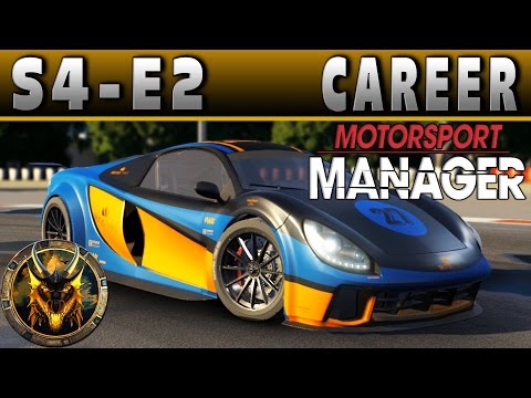 Motorsport Manager GT Career Mode S4E2 - THEY KEEP GETTING IN THE WAY!