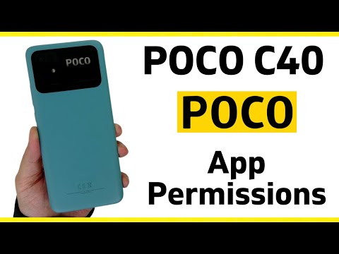How to Enable App Permissions in POCO C40 – App Permissions Xiaomi poco