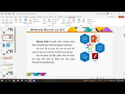 Tập huấn Elearning 17.5 (Hướng dẫn sử dụng Ispring phần 1)