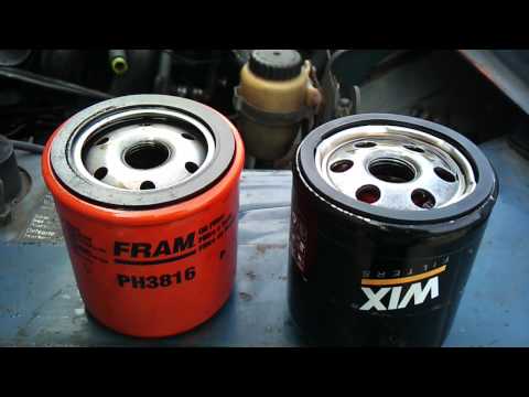 Rant On Oil Filters: Fram vs. WIX