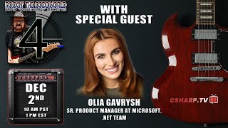 Rockin’ The Code World with dotNetDave ft. Olia Gavrysh - Ep. 92