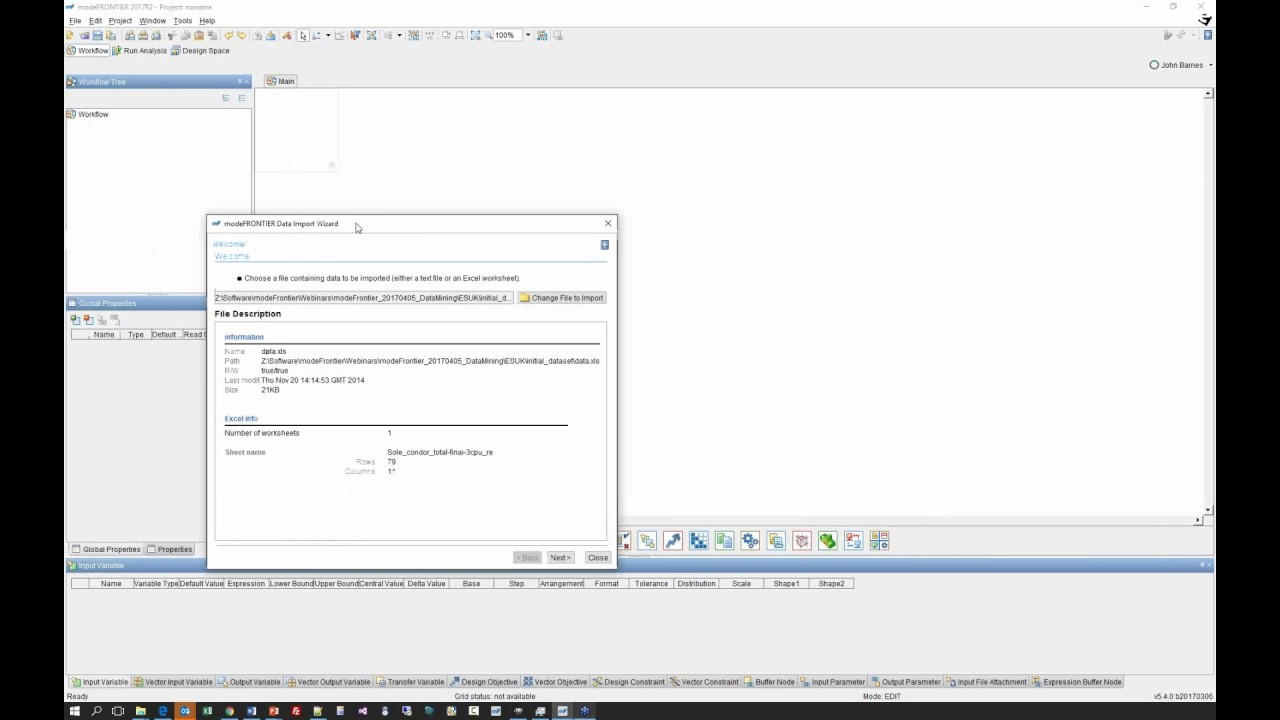 Data Mining with modeFRONTIER