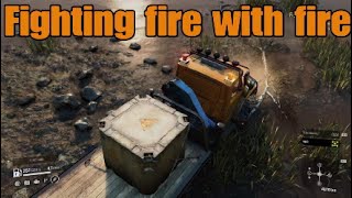 SnowRunner Fighting fire with fire Belozersk Glades Central Asia