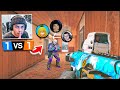 I WENT UNDERCOVER AND 1V1 D STREAMERS