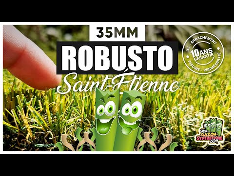 gazon synthétique Robusto 35 mm — démonstration résistance trafic intensif et charges lourdes