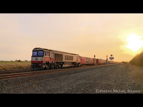 7922V SCT / SBR Dooen Container Train With CSR006 At Gheringhap (10/9/2024) - PoathTV
