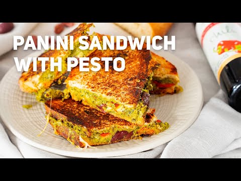 Panini Sandwich with Pesto
