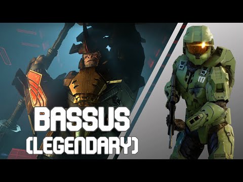 Bassus on Legendary (Halo Infinite boss fight)