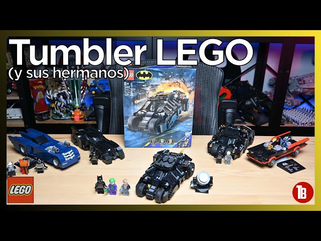 Vídeo relacionado con LEGO DC Batman: Tumbler de Batman vs. Two-Face y The Joker Juguete del Caballero Oscuro, Batmóvil y Minifiguras de Superhéroes y Villanos, Regalo para Niños y Niñas de 8 Años o Más 76303