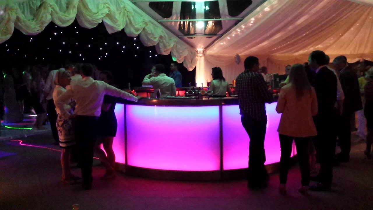 Elite Bar Services UK Round Mobile Bar