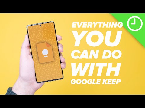 Google Keep Extract Text