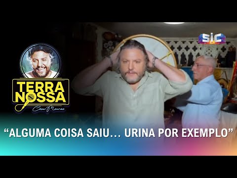 Tratamento com tambor deixa César Mourão em estado de choque | Terra Nossa
