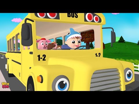 Wheels on the Bus - Baby songs | Nursery Rhymes & Kids Songs