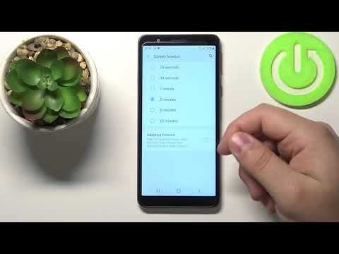 How to Adjust Screen Timeout on SAMSUNG Galaxy A3 Core– Open Display Settings