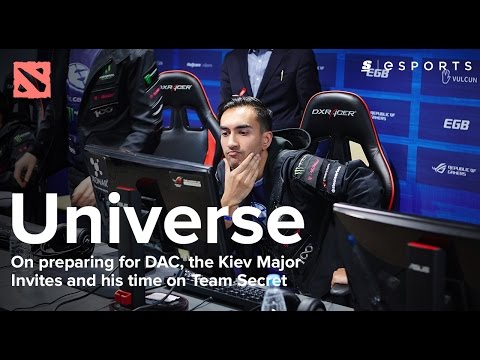 Universe on his experience on Team Secret, preparing for DAC and the Kiev Major invites