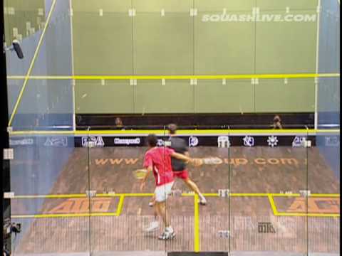 Saudi 2009: Shorbagy vs Barker - Great Rally #1