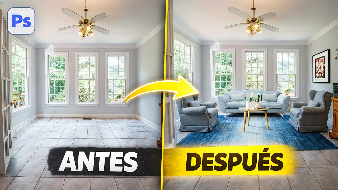 🔥 NUEVO RELLENO GENERATIVO en Photoshop Beta 😱 (MUCHO MÁS PRECISO)