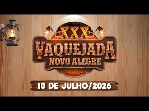 Shows dia 10 de Julho/2026 - Vaquejada de Novo Alegre - TO