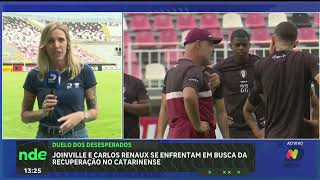 Em busca da reação, Joinville enfrenta o Carlos Renaux em casa