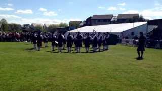 preview picture of video 'Seven Towers Pipe Band - Bathgate 25/05/2013'