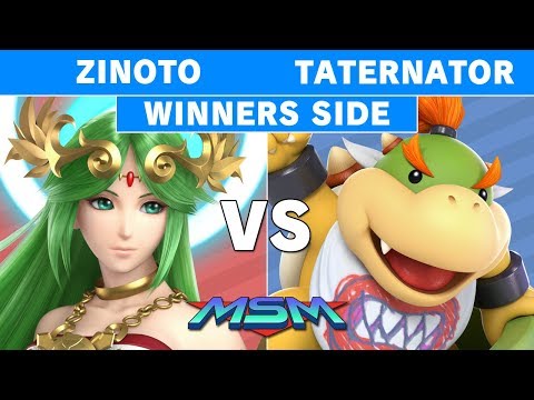 MSM 176 - Zinoto (Palutena) vs Taternator (Bowser Jr.) Winners - Smash Ultimate