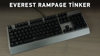 Everest Rampage Tinker mekanik oyuncu klavyesi inc